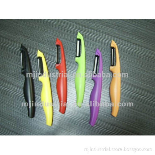 Kitchen Peeler with white ceramic cutting blade and ABS handle